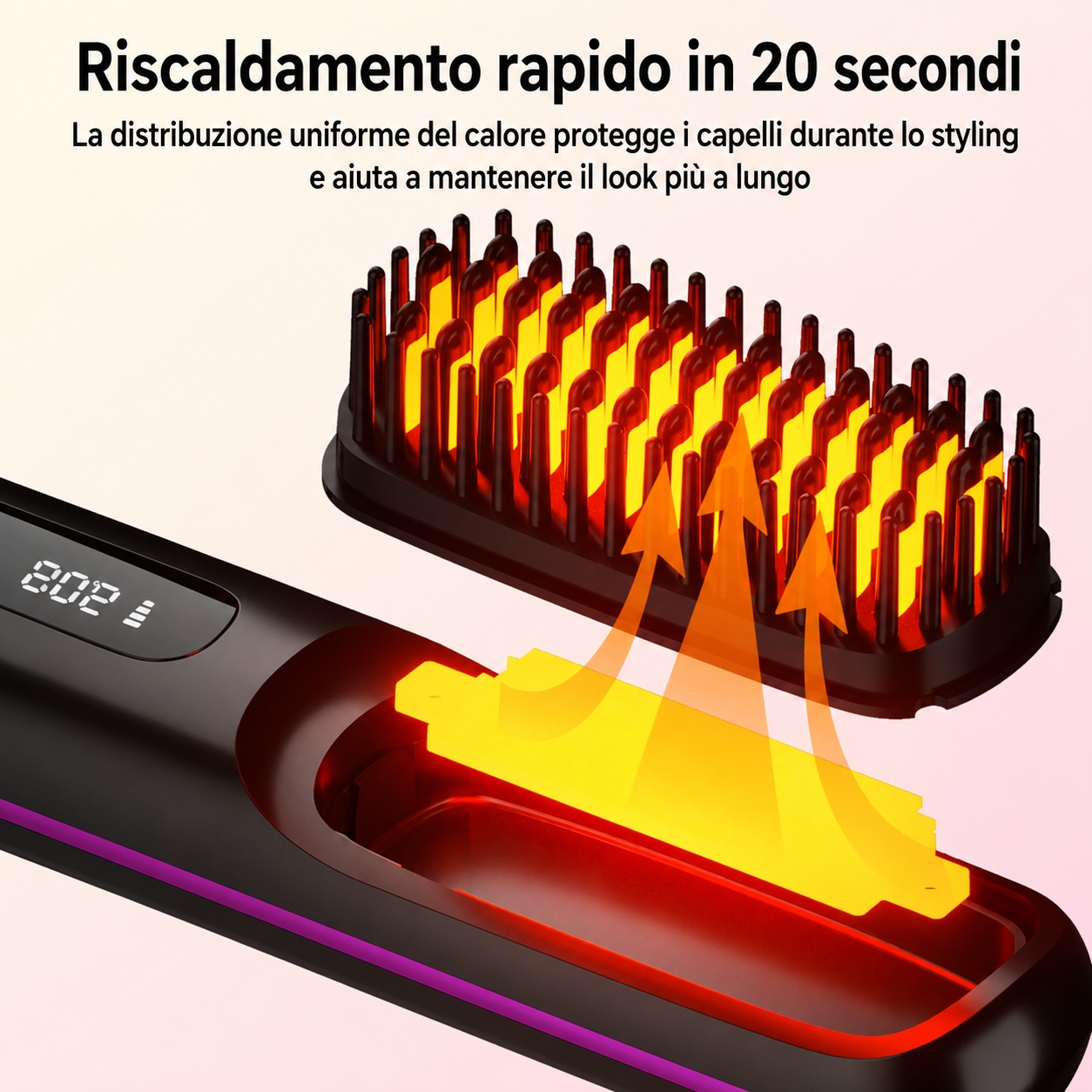 Styler™ - Spazzola Lisciante Compatta per Capelli