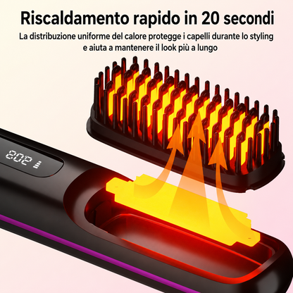 Styler™ - Spazzola Lisciante Compatta per Capelli