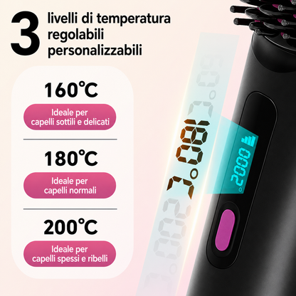 Styler™ - Spazzola Lisciante Compatta per Capelli