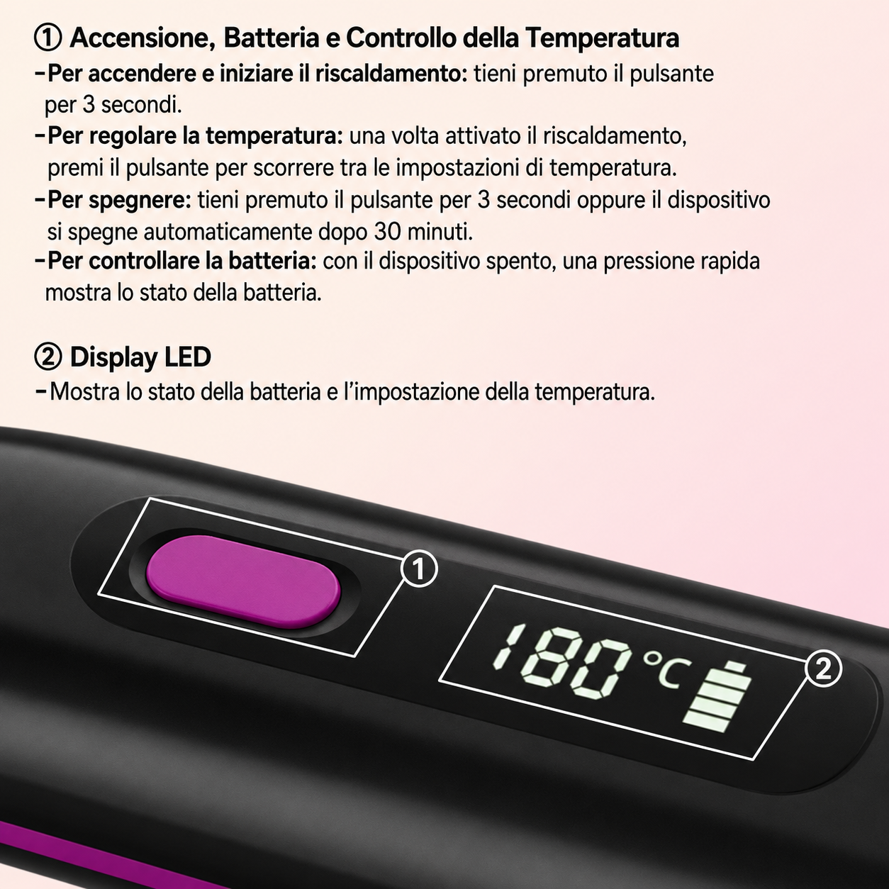 Styler™ - Spazzola Lisciante Compatta per Capelli